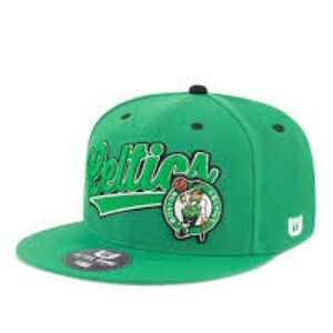 Ultra Game NBA Boston Celtics Snap Back 3D Embroidered Baseball Cap - NWT